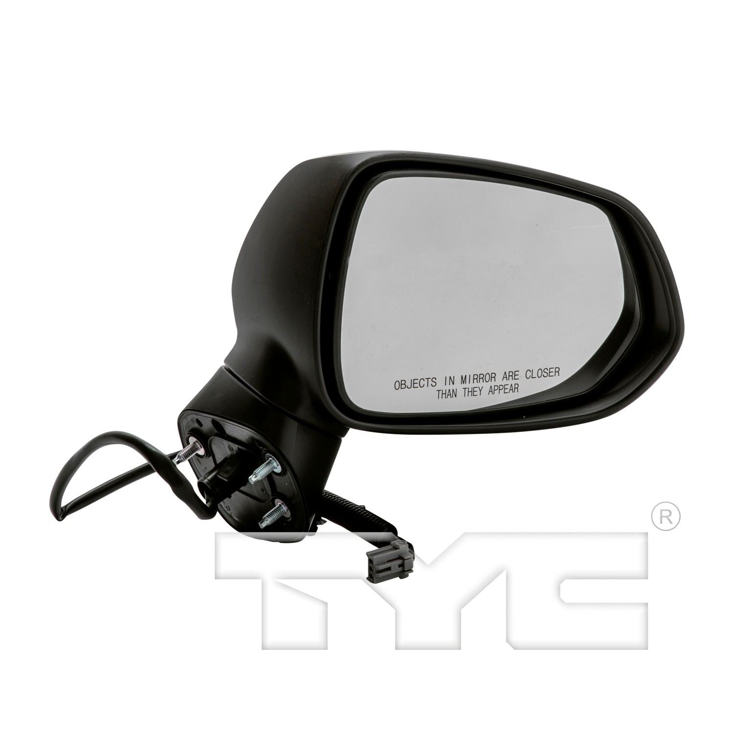 Back View of Right Door Mirror TYC 4810031