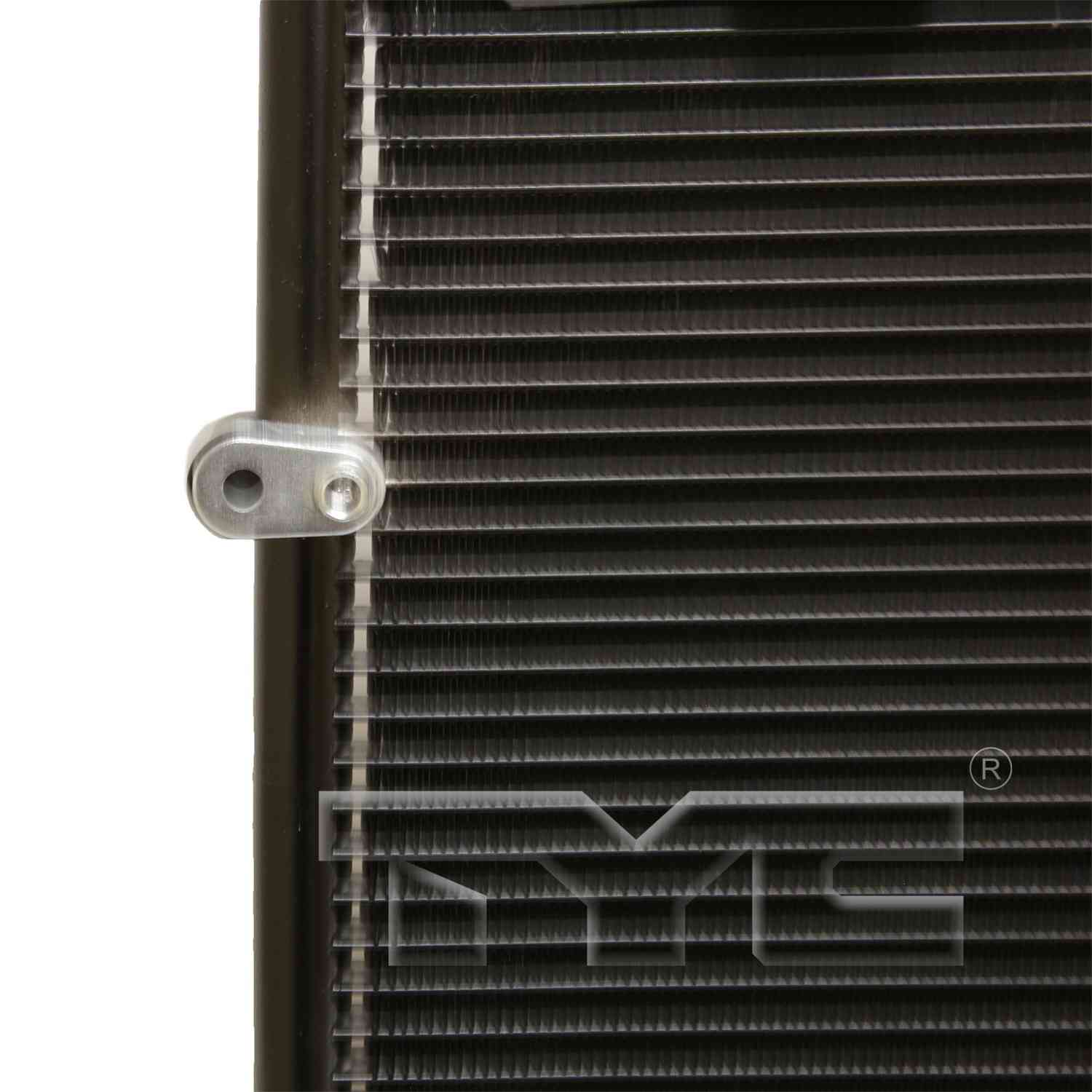 Side View of A/C Condenser TYC 4985