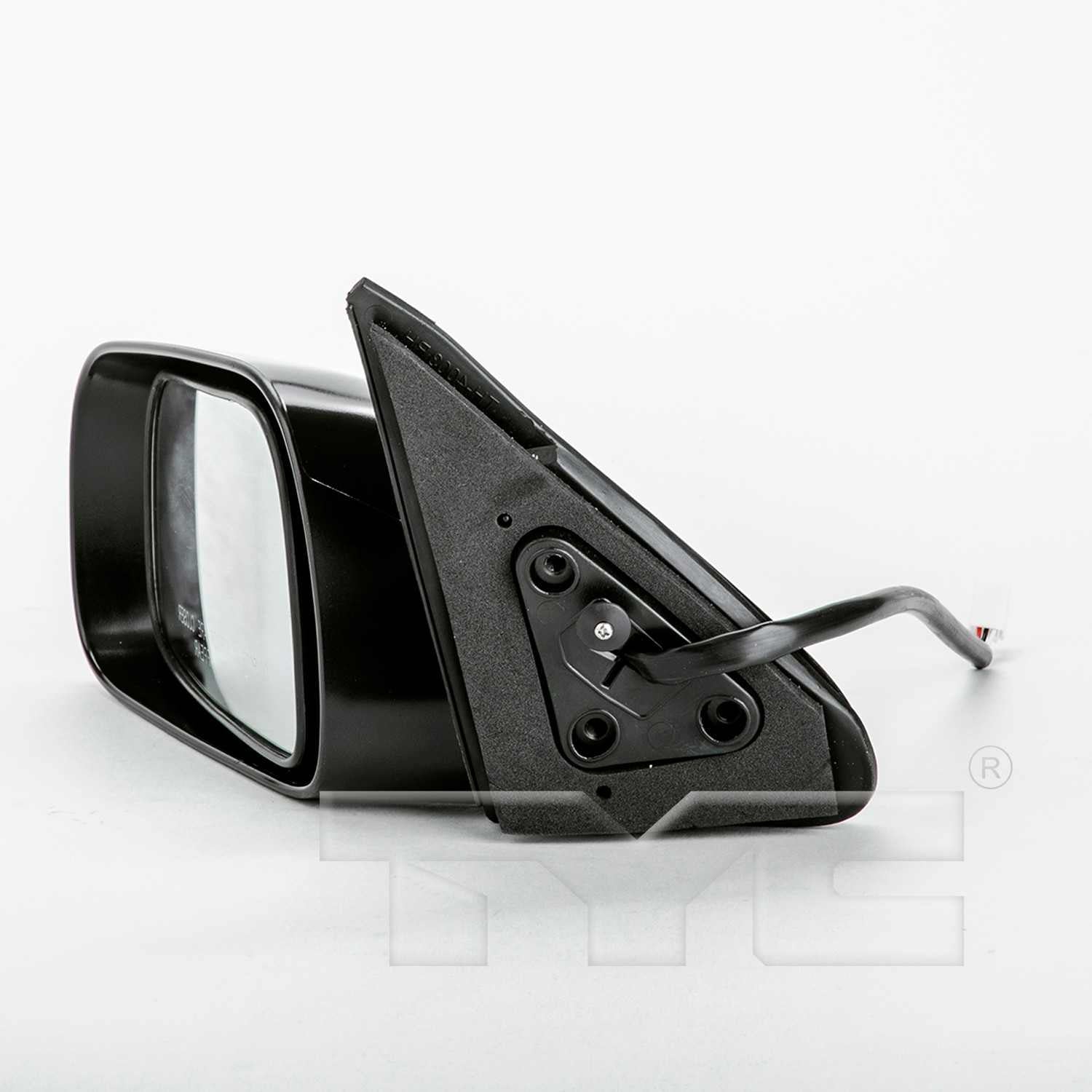 Angle View of Left Door Mirror TYC 5200132