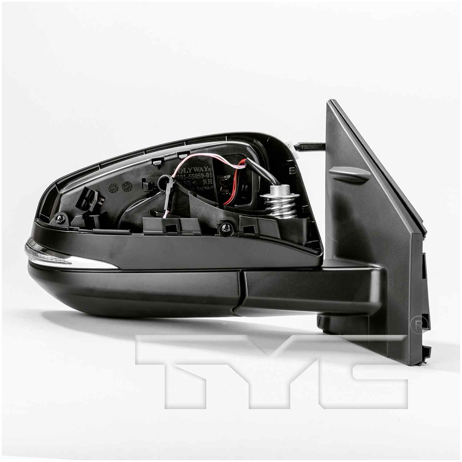 Front View of Right Door Mirror TYC 5280451