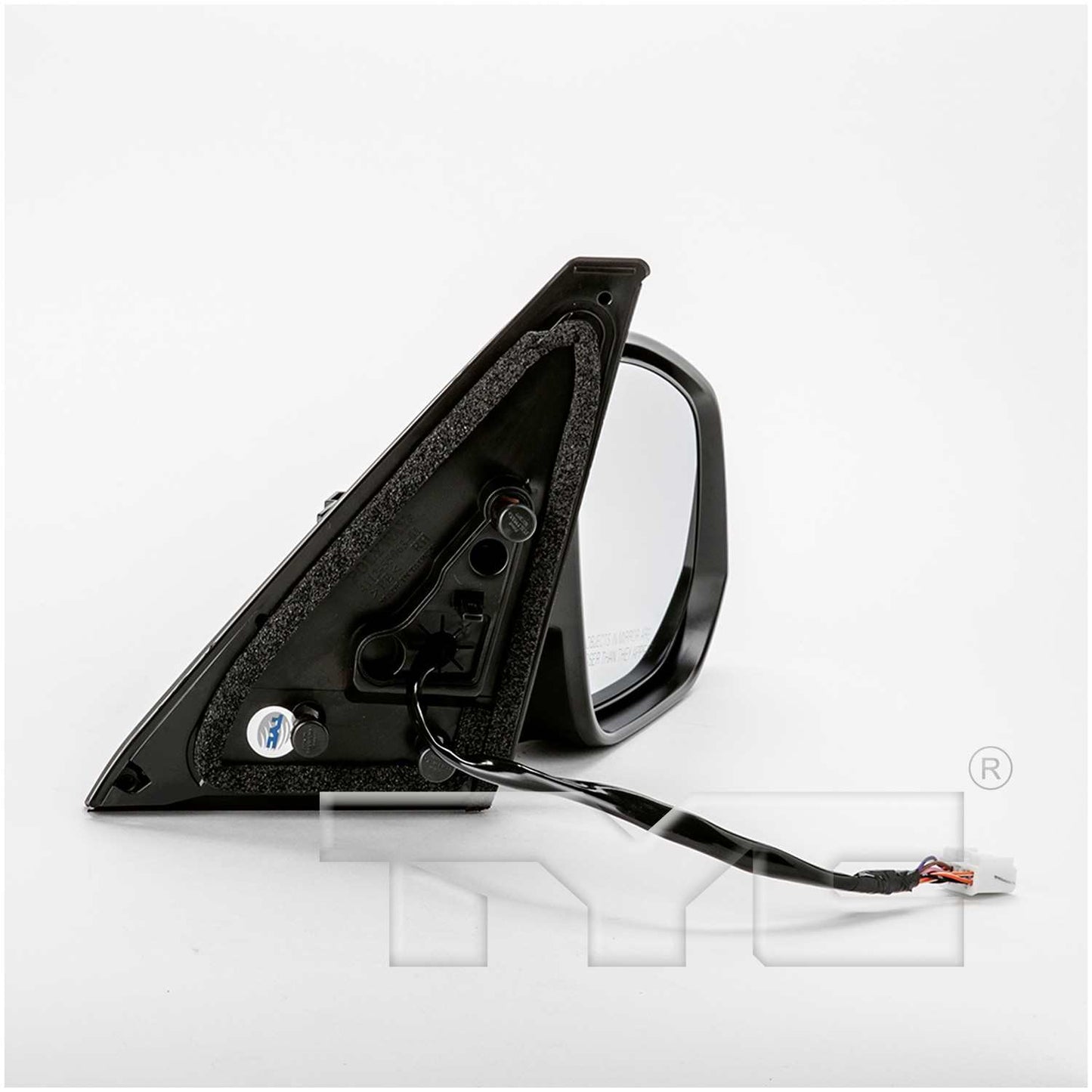 Angle View of Right Door Mirror TYC 5320551