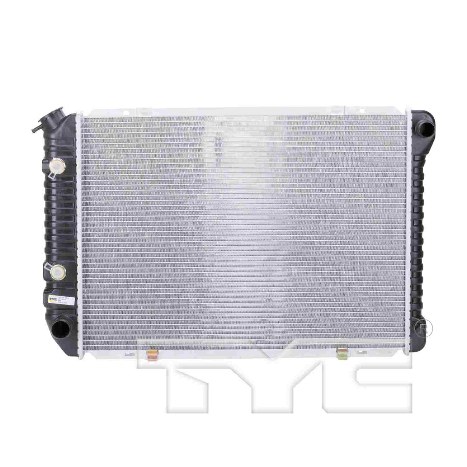 Front View of Radiator TYC 556