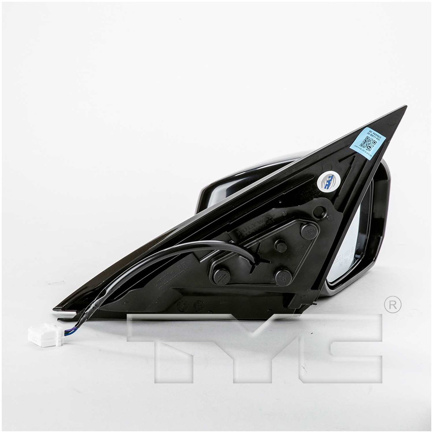 Angle View of Right Door Mirror TYC 5710231