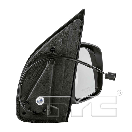 Angle View of Right Door Mirror TYC 5730231