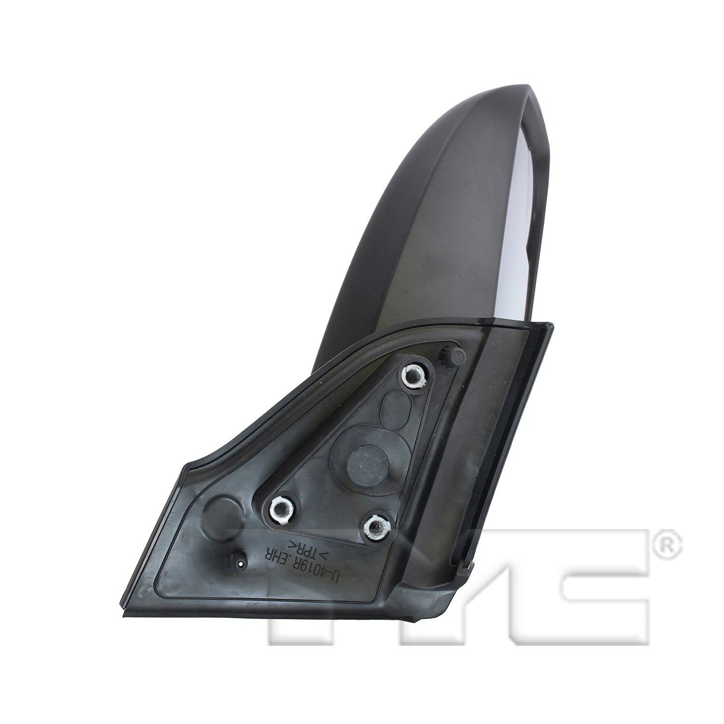 Angle View of Right Door Mirror TYC 5830011