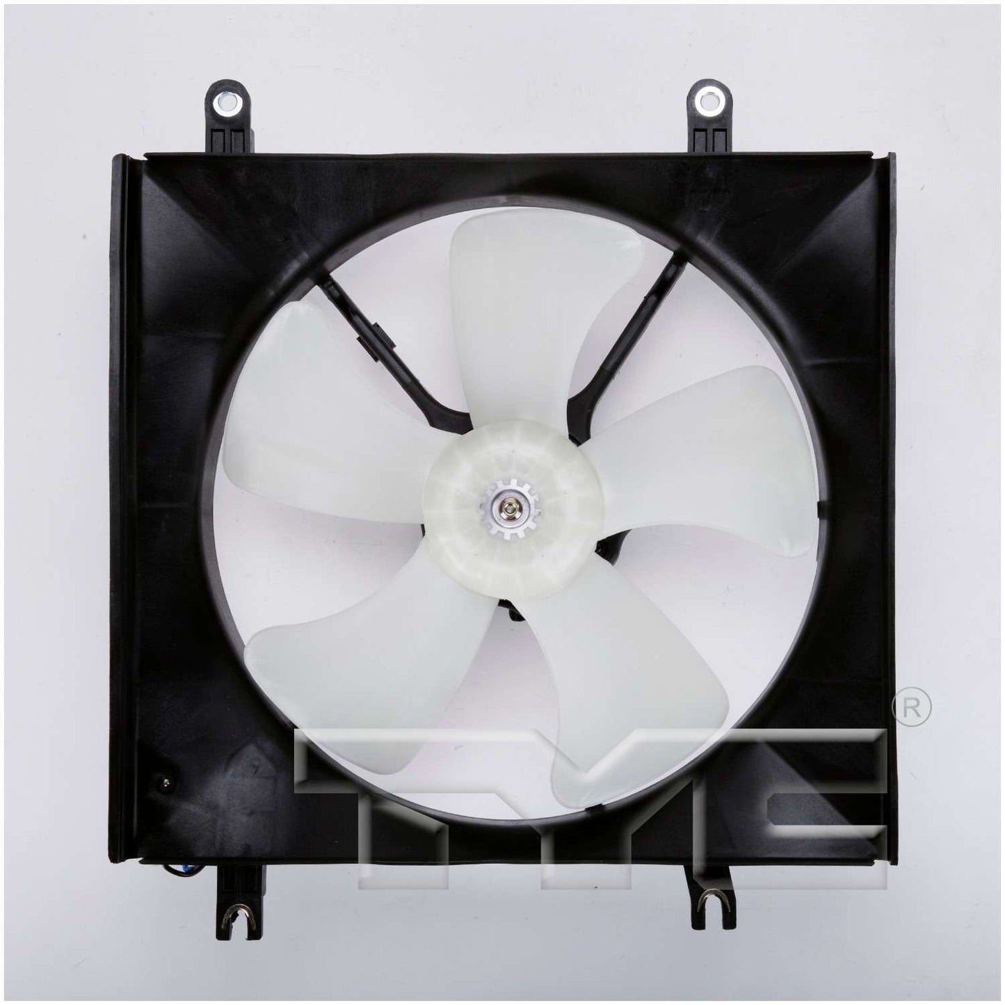 Front View of Engine Cooling Fan Assembly TYC 600050