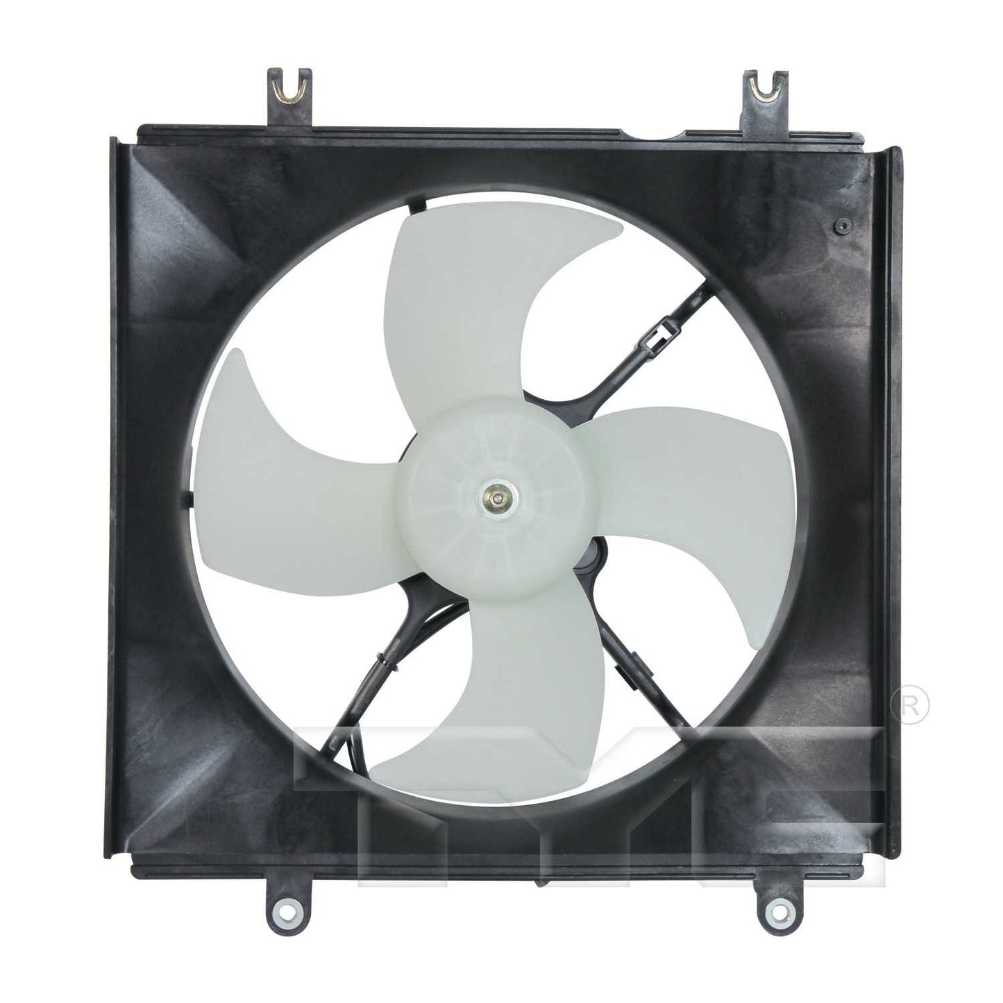 Front View of Engine Cooling Fan Assembly TYC 600170