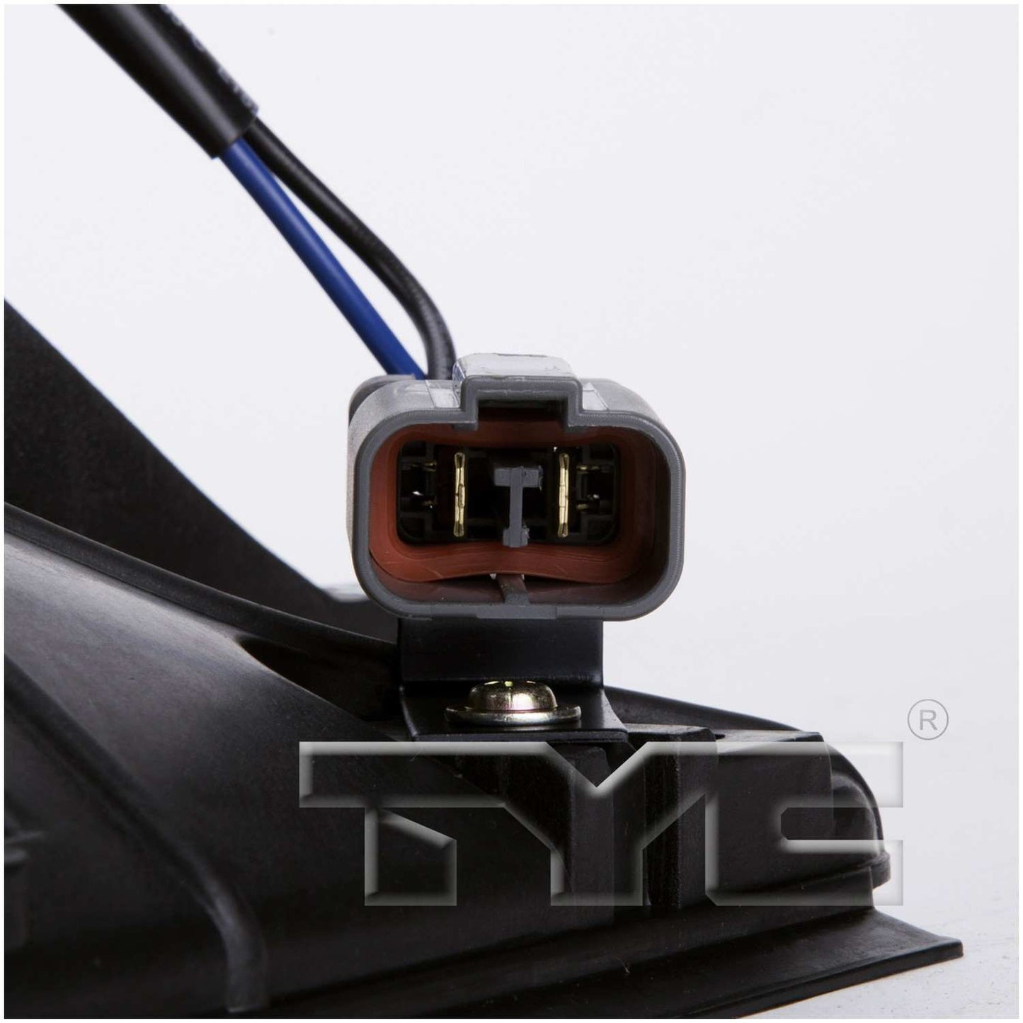 Side View of Left Engine Cooling Fan Assembly TYC 600260