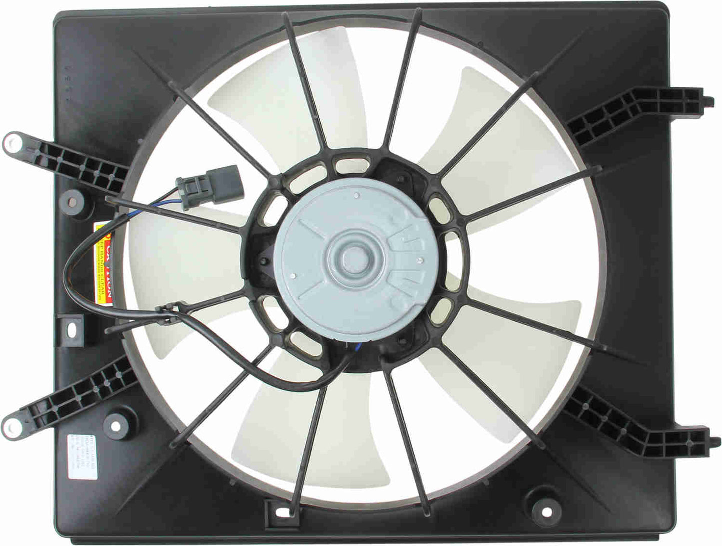 Bottom View of Engine Cooling Fan Assembly TYC 600620