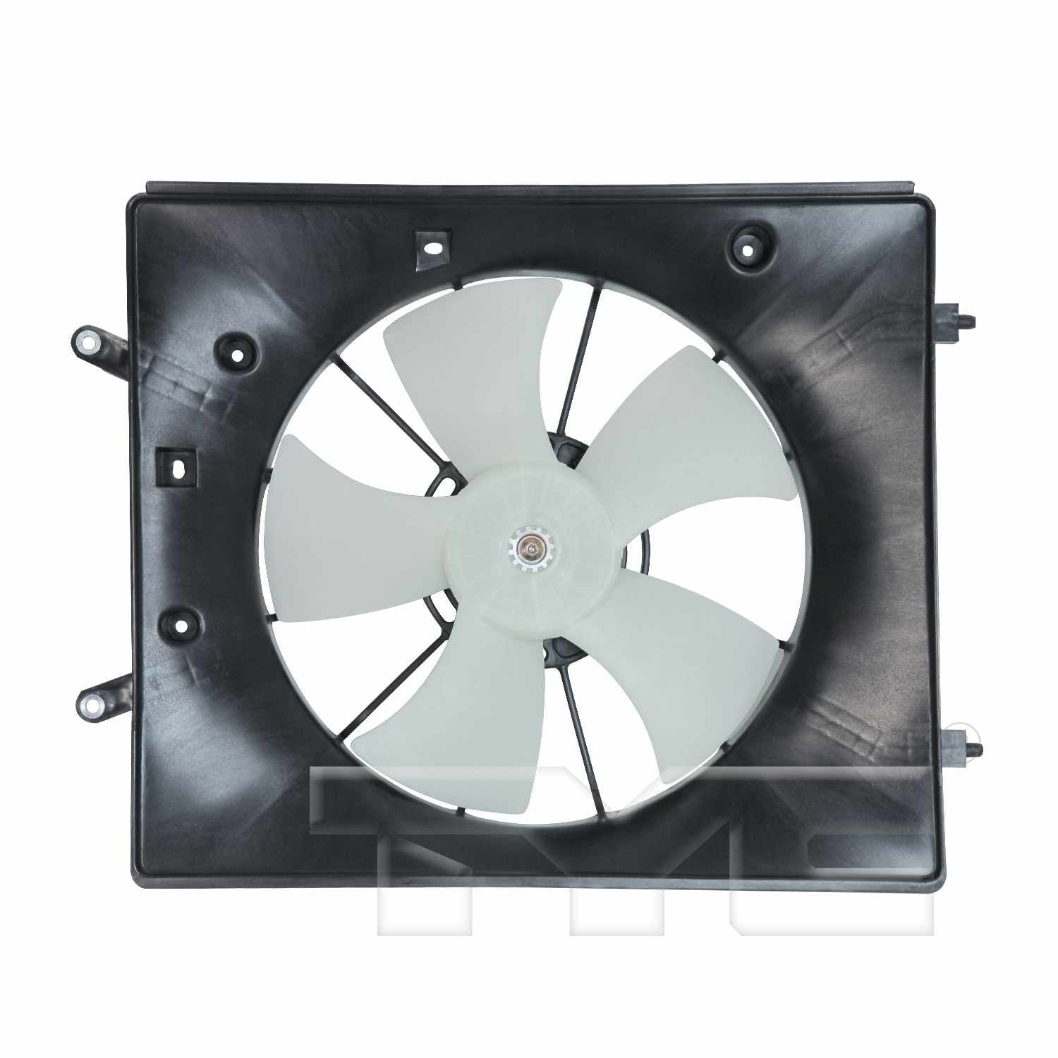 Front View of Engine Cooling Fan Assembly TYC 600620