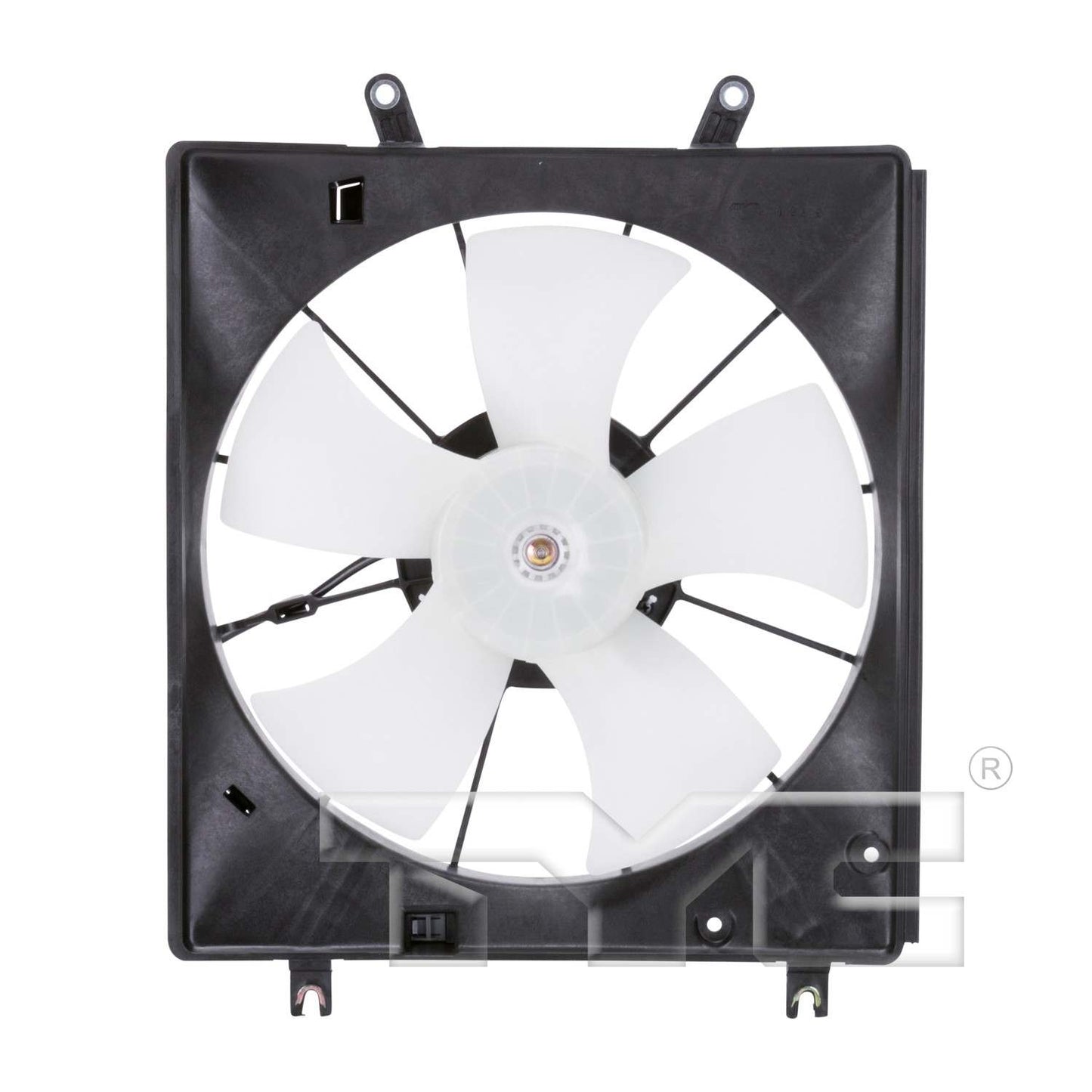 Front View of Engine Cooling Fan Assembly TYC 600800