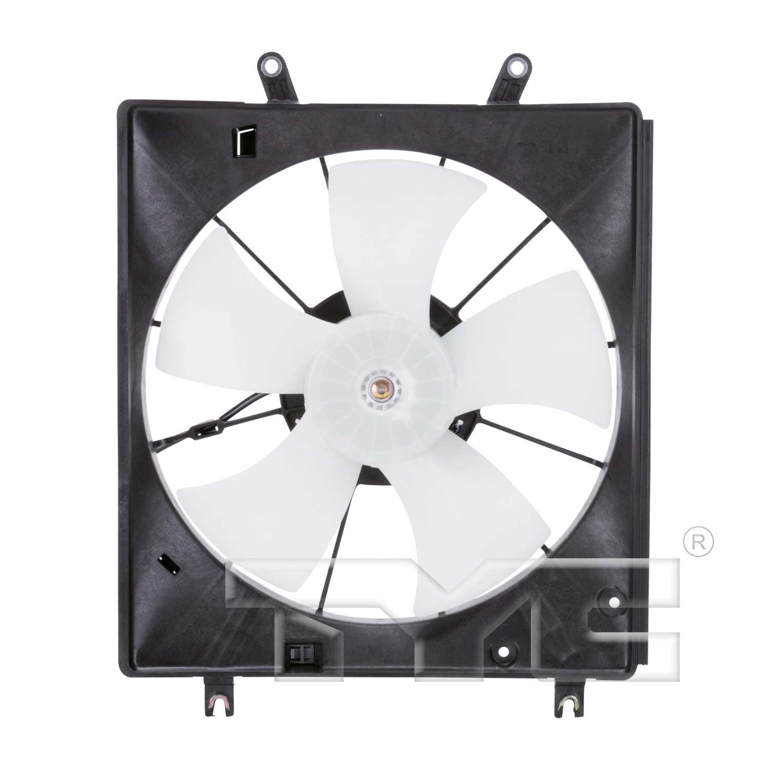 Front View of Engine Cooling Fan Assembly TYC 600800