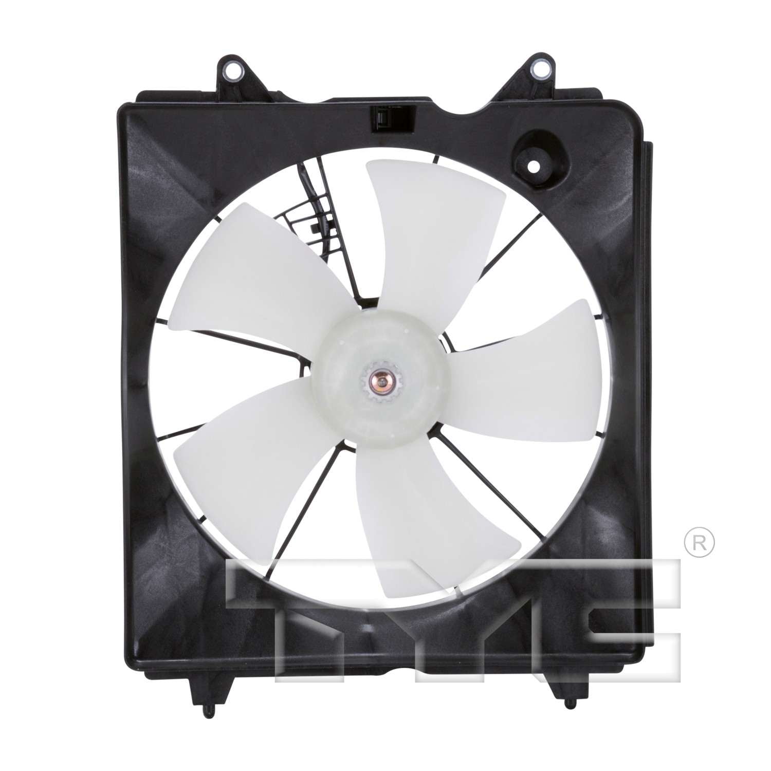 Front View of Engine Cooling Fan Assembly TYC 600820