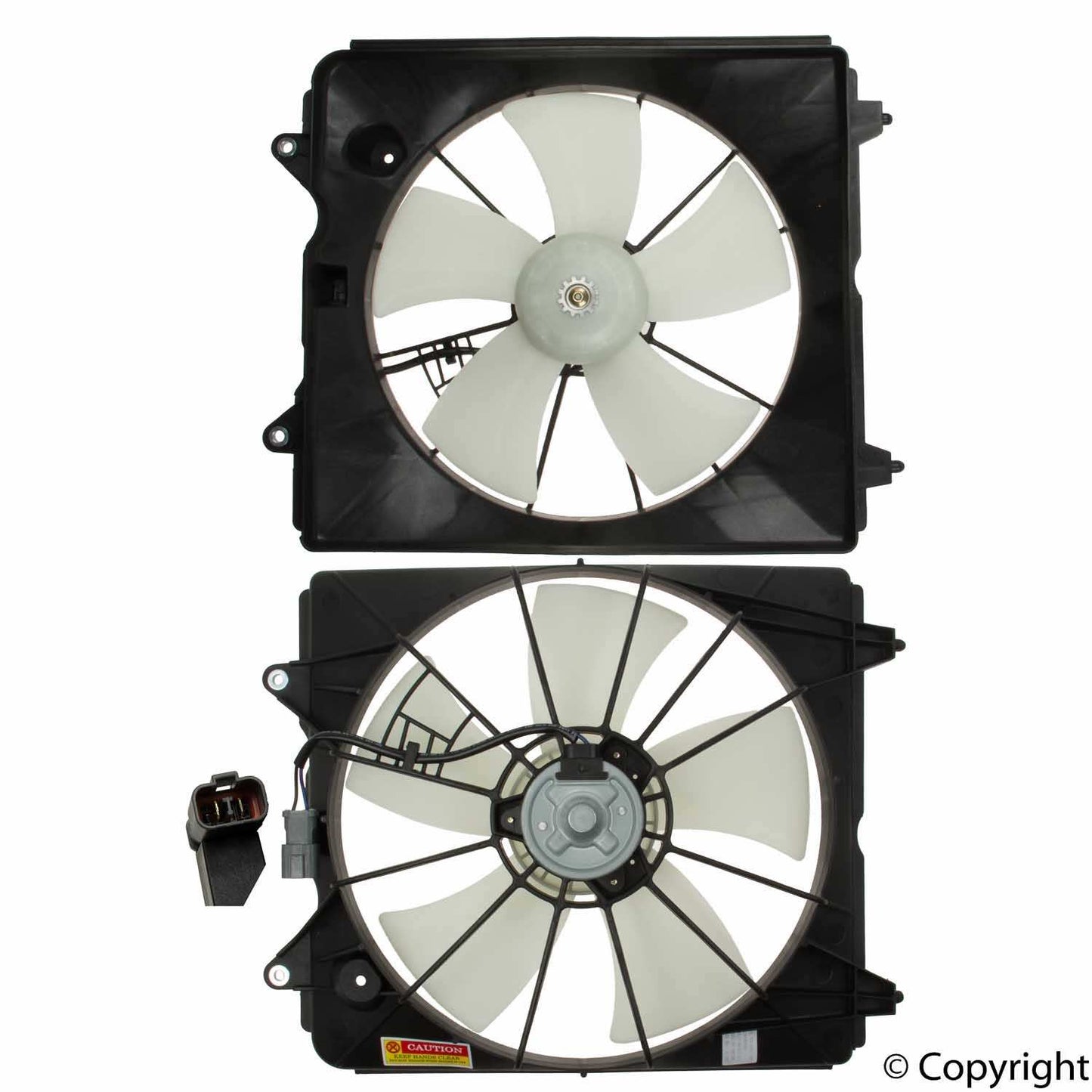 Engine Cooling Fan Assembly TYC 600820 For Honda CR-V