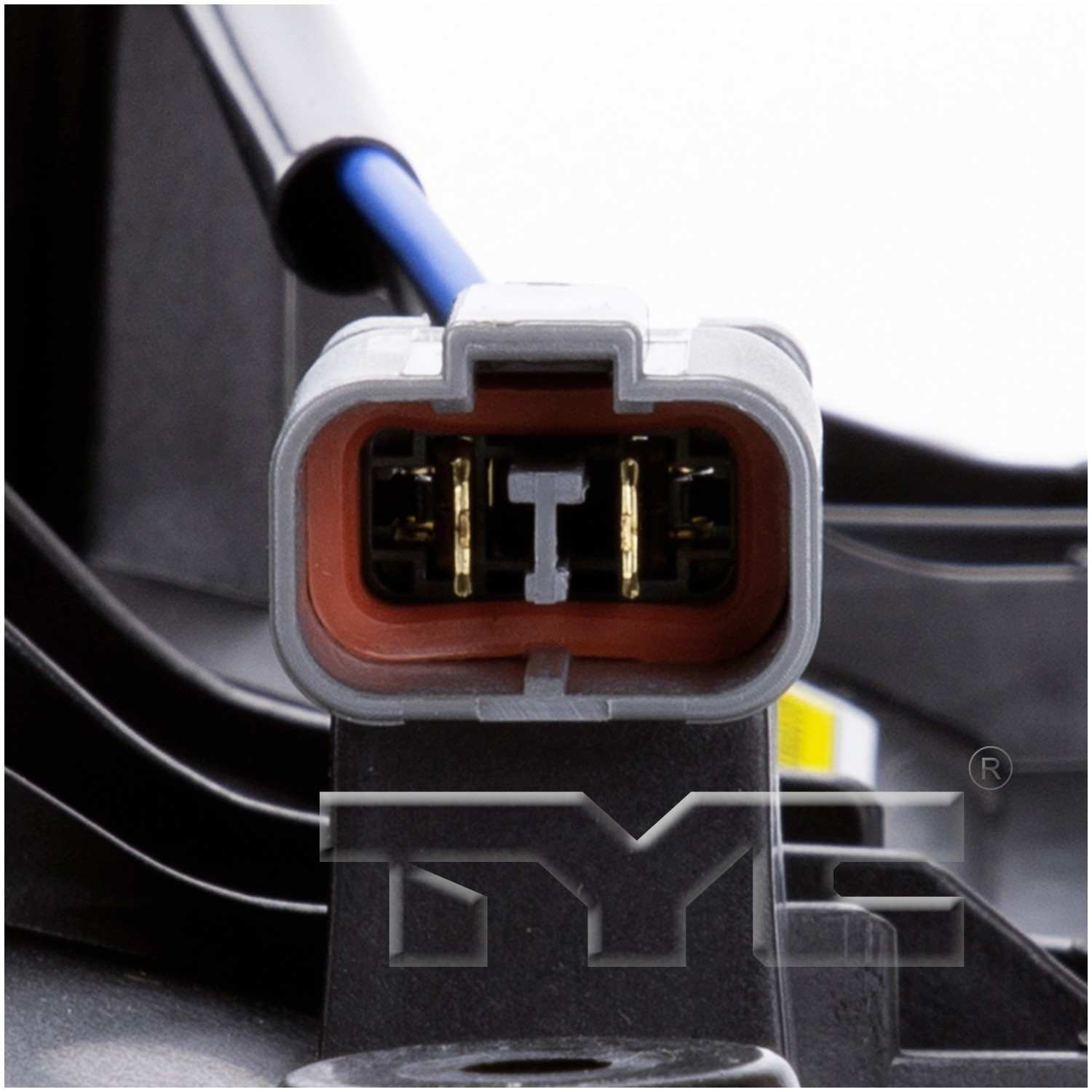 Side View of Engine Cooling Fan Assembly TYC 601060