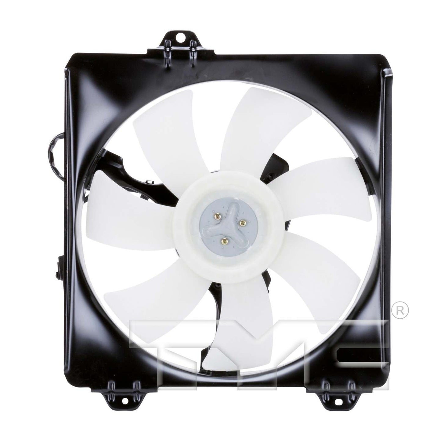 Front View of A/C Condenser Fan Assembly TYC 610460