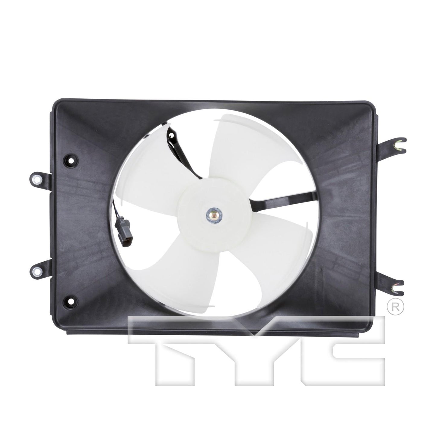 Front View of A/C Condenser Fan Assembly TYC 610620