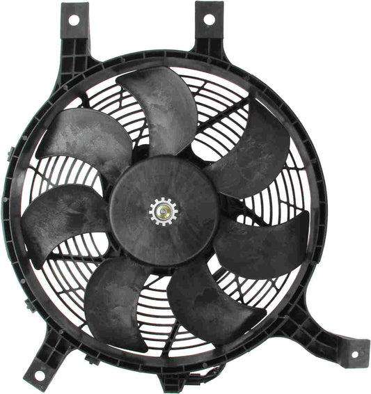 Top View of A/C Condenser Fan Assembly TYC 610630