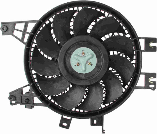 Top View of A/C Condenser Fan Assembly TYC 610790