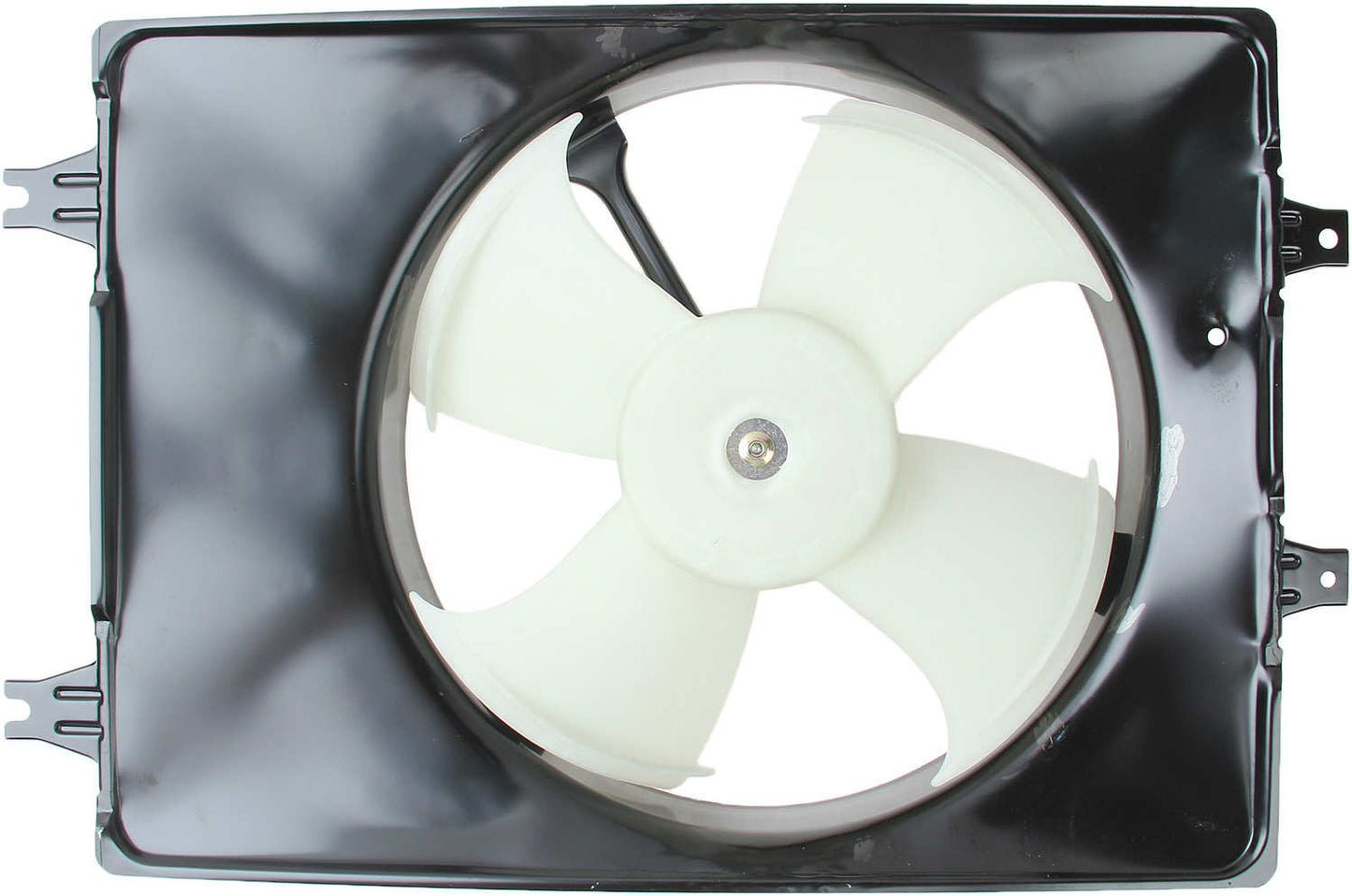 Bottom View of A/C Condenser Fan Assembly TYC 610930