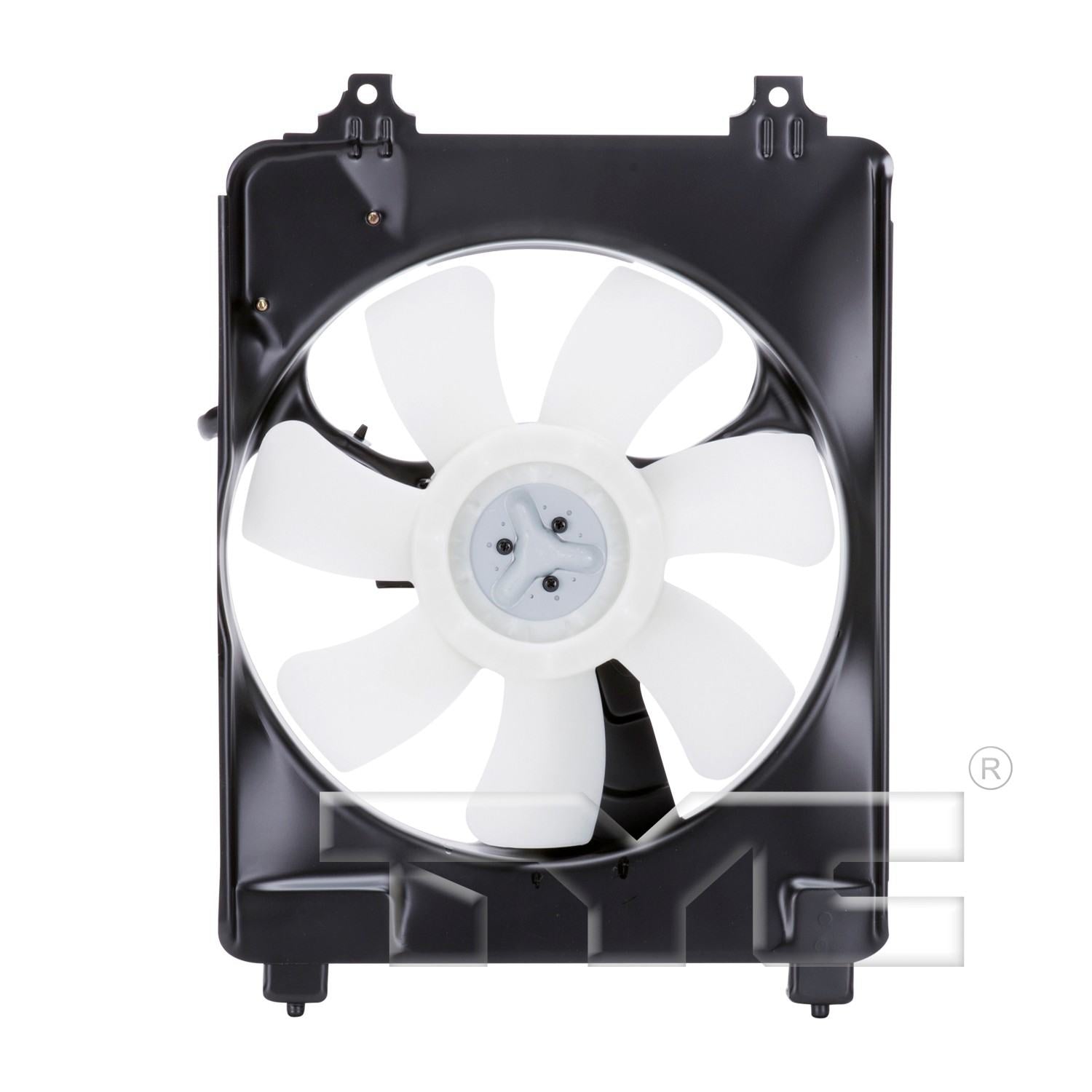 Front View of A/C Condenser Fan Assembly TYC 610970