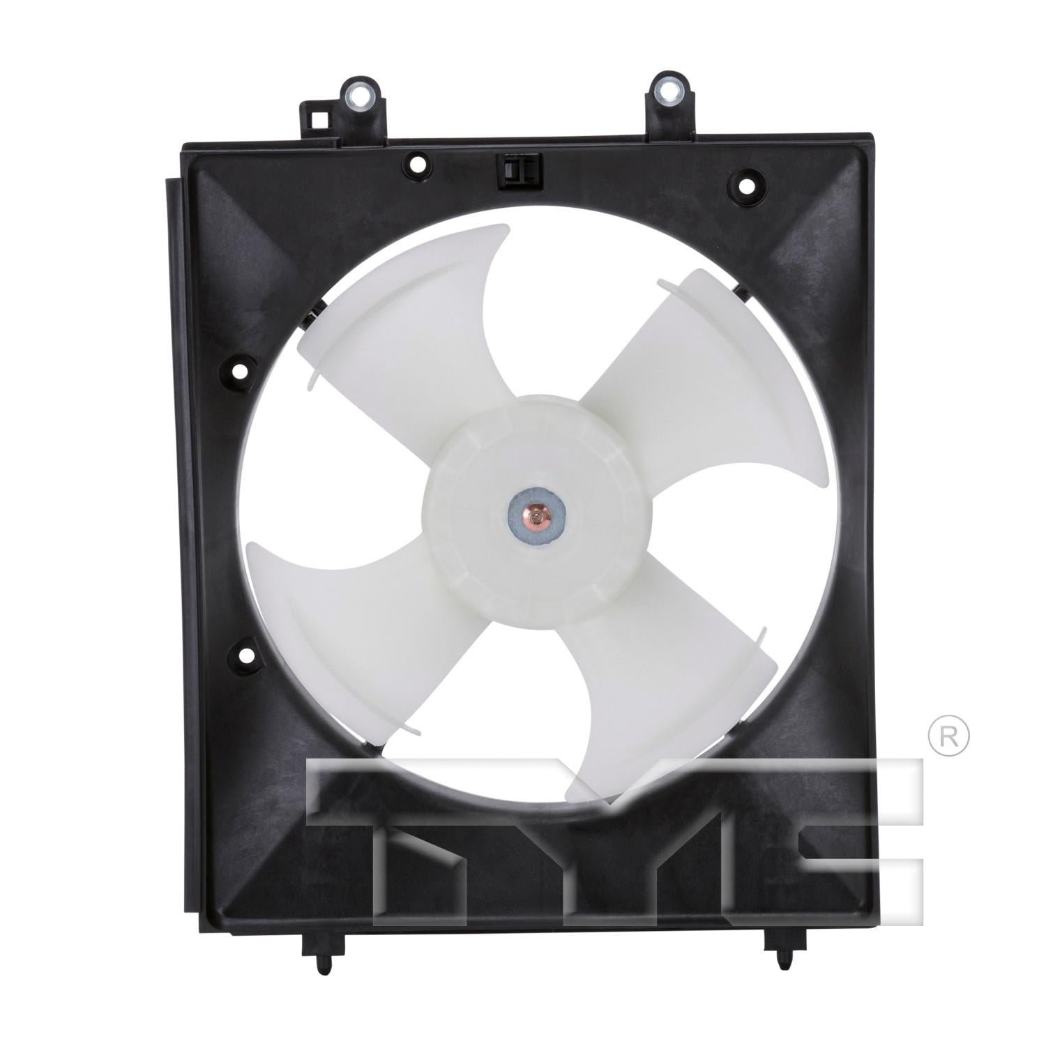 Front View of A/C Condenser Fan Assembly TYC 611210