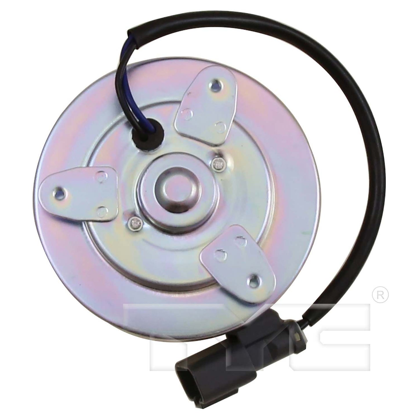 Front View of Right Engine Cooling Fan Motor TYC 630130