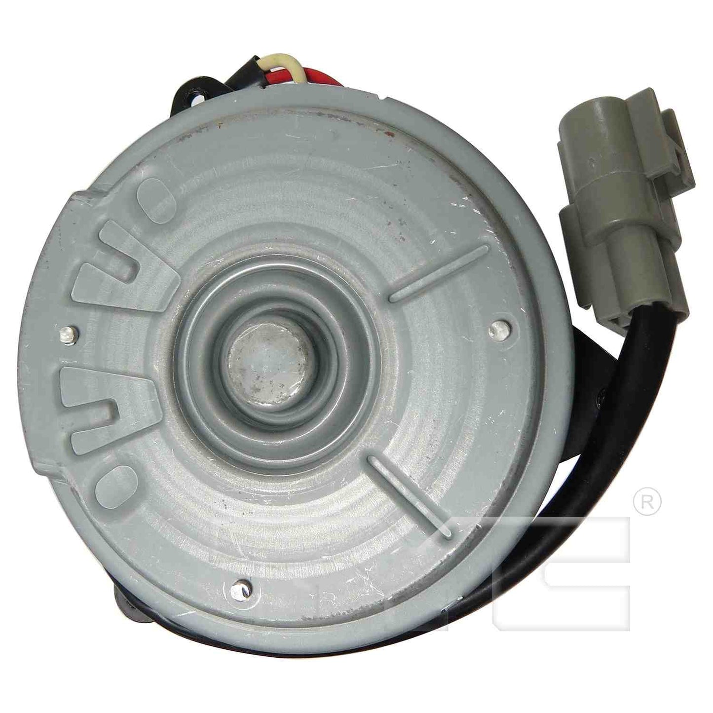 Front View of Right Engine Cooling Fan Motor TYC 630260