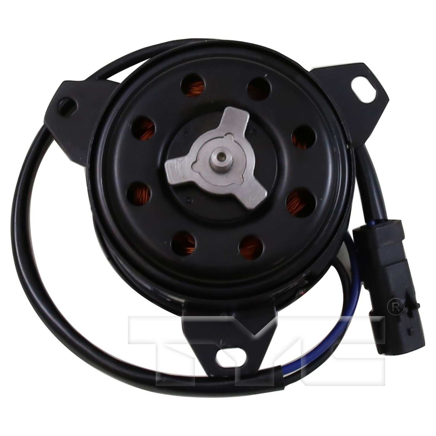 Back View of Engine Cooling Fan Motor TYC 630450