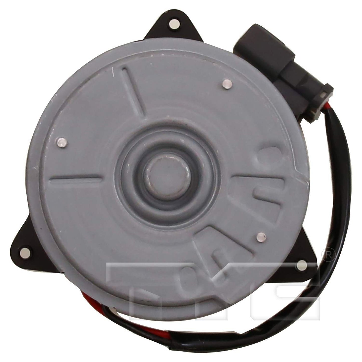 Front View of Right Engine Cooling Fan Motor TYC 631130