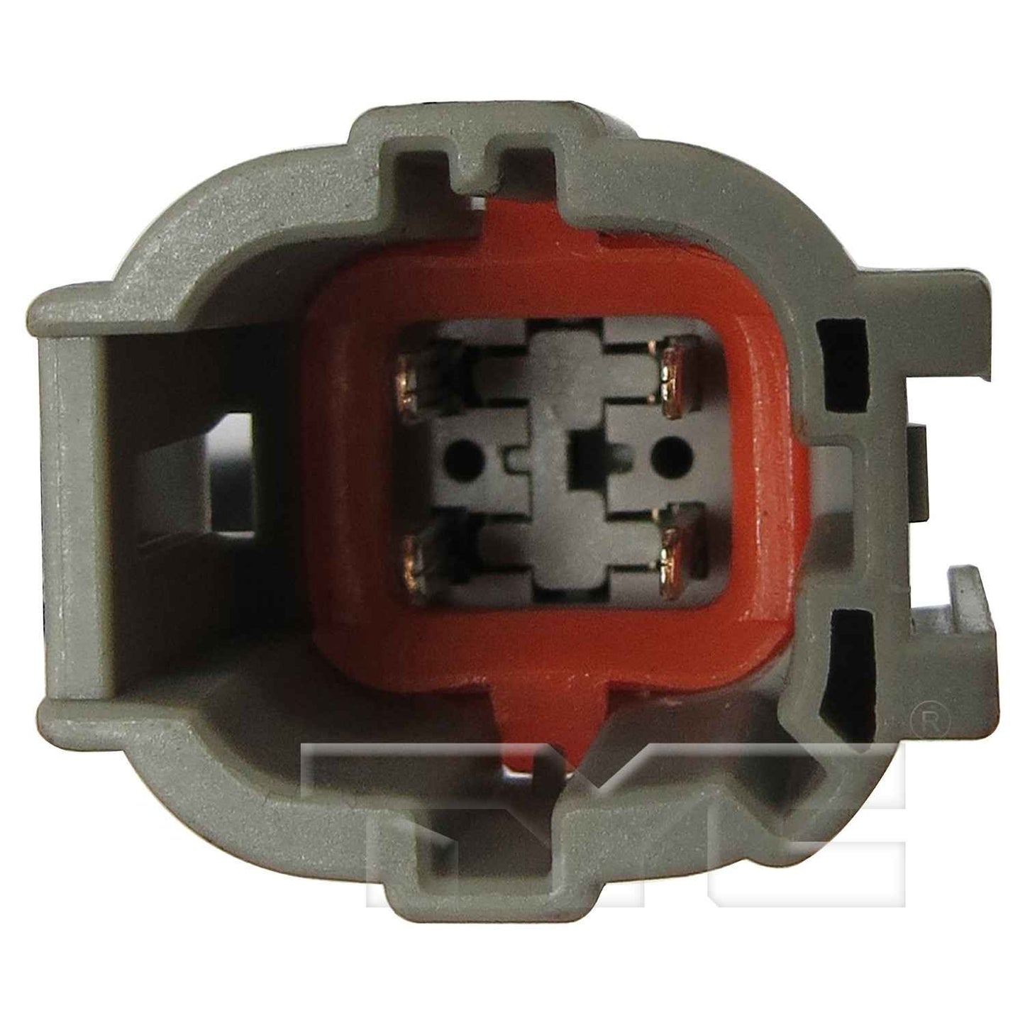 Connector View of Right Engine Cooling Fan Motor TYC 631210