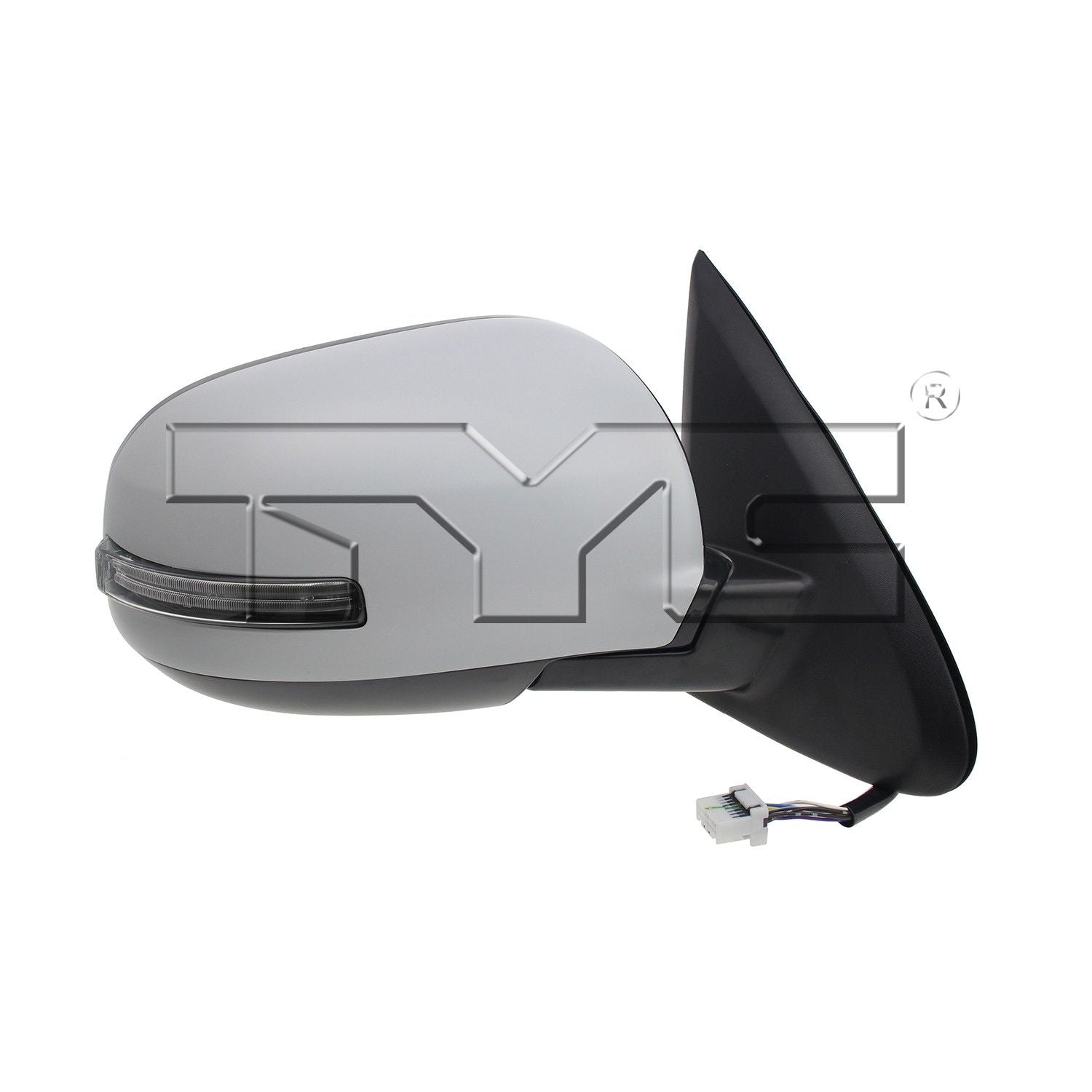 Front View of Right Door Mirror TYC 6590151