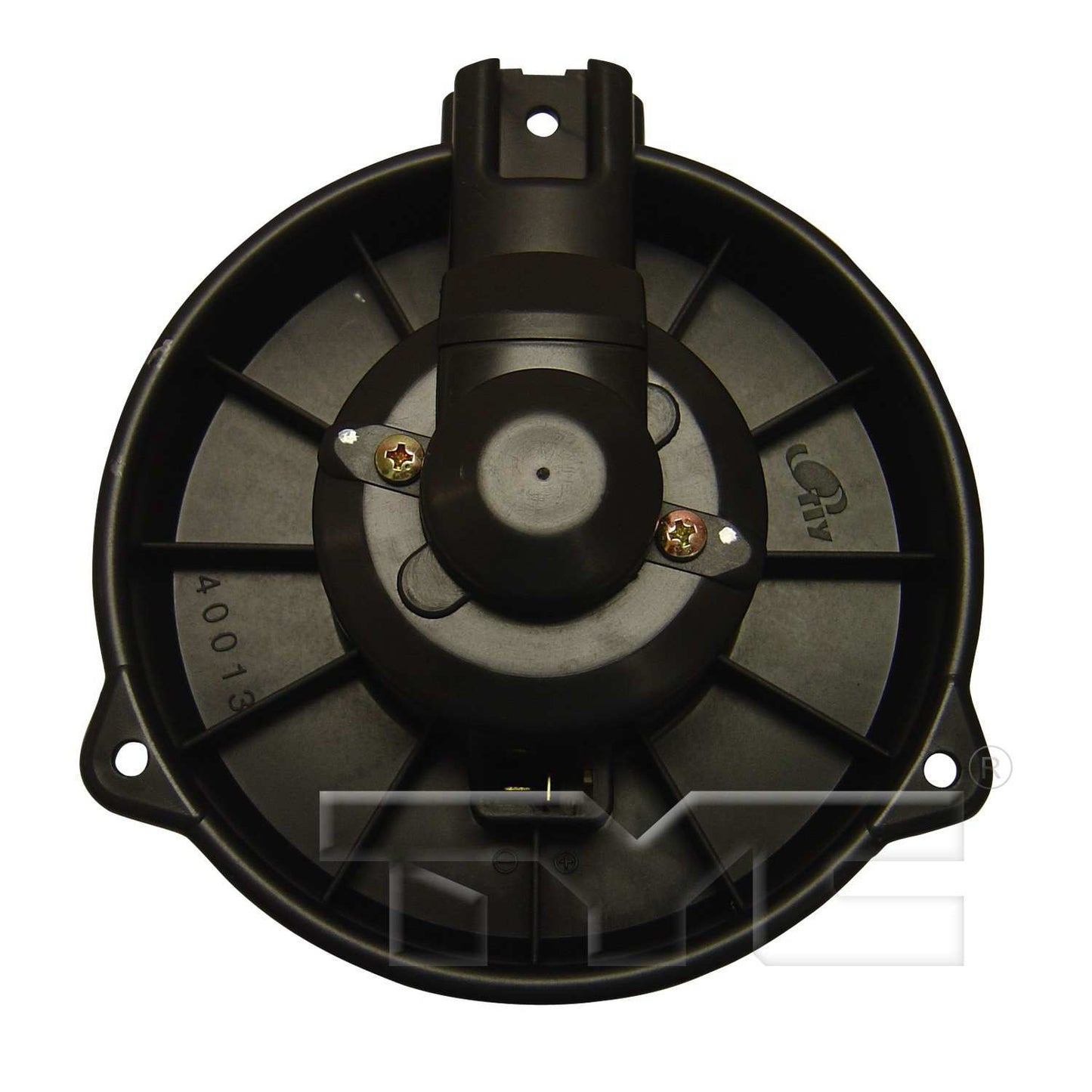 Top View of Front HVAC Blower Motor TYC 700001