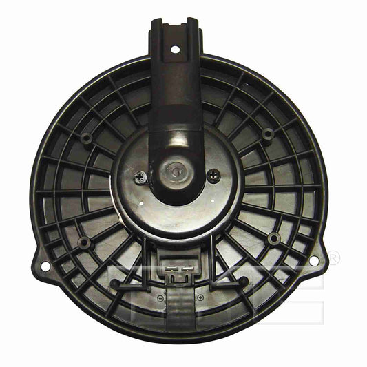 Top View of Front HVAC Blower Motor TYC 700003