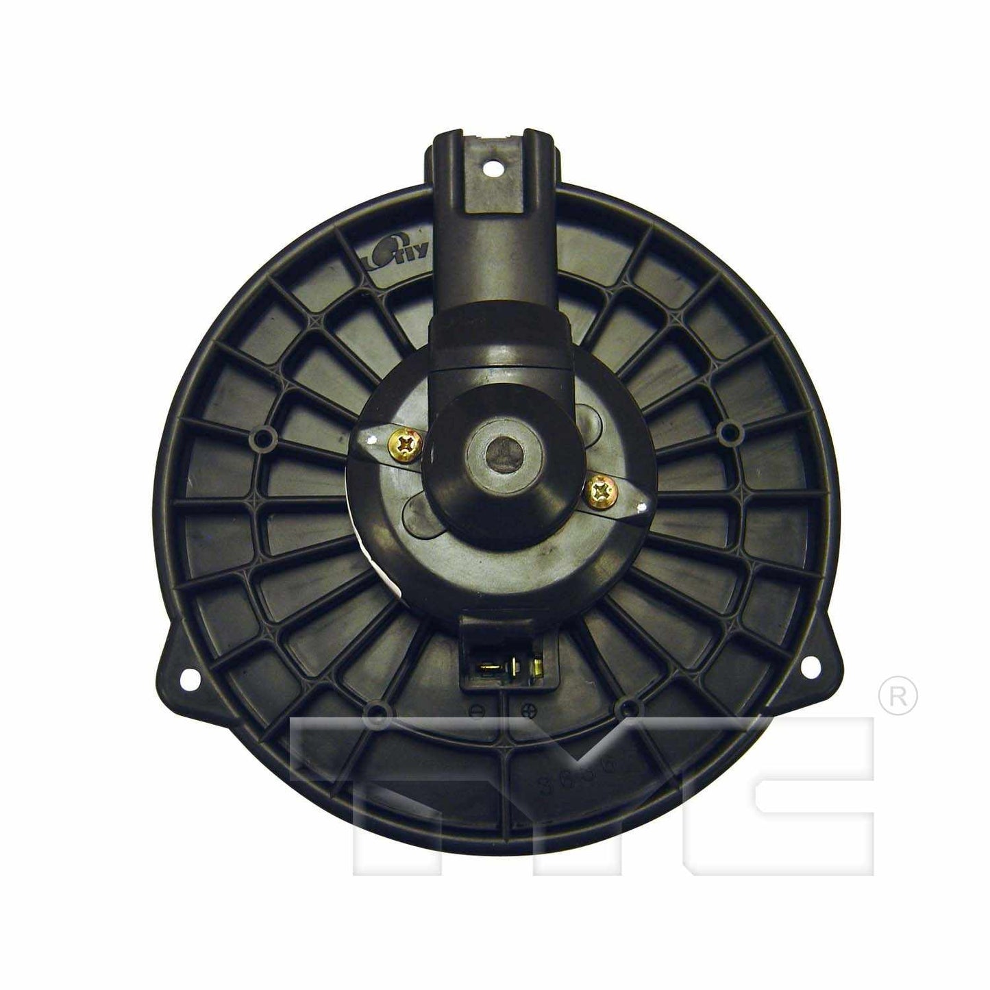 Top View of Front HVAC Blower Motor TYC 700005