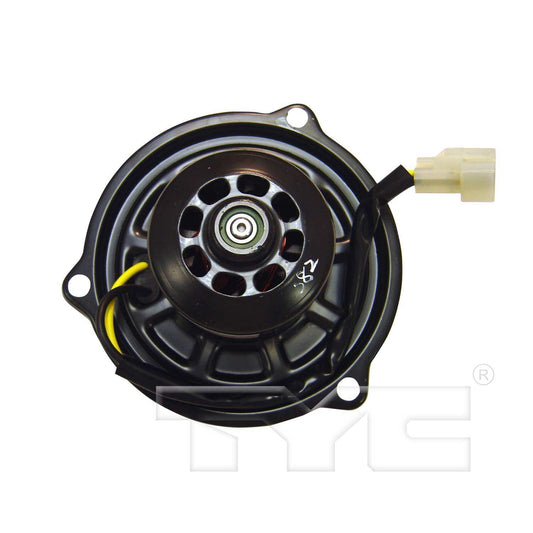 Top View of Front HVAC Blower Motor TYC 700010