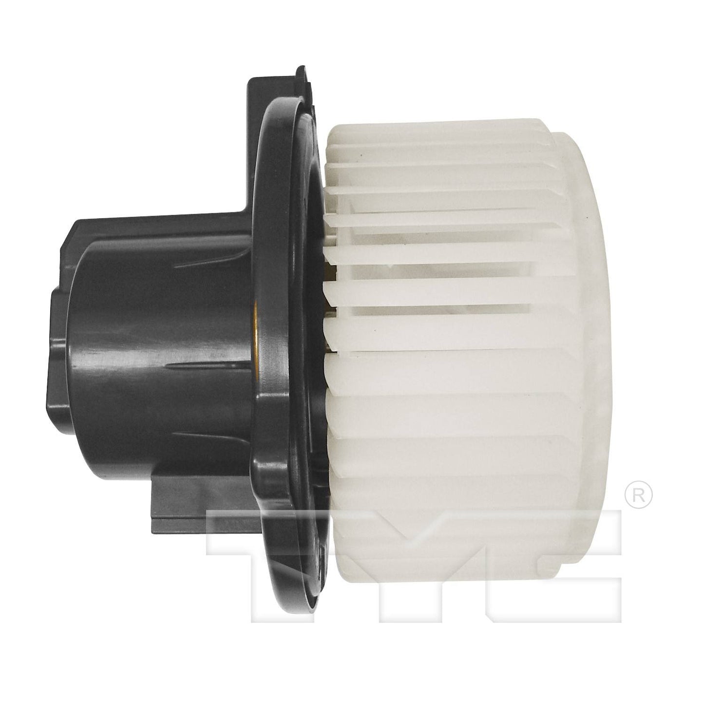 Angle View of Front HVAC Blower Motor TYC 700011