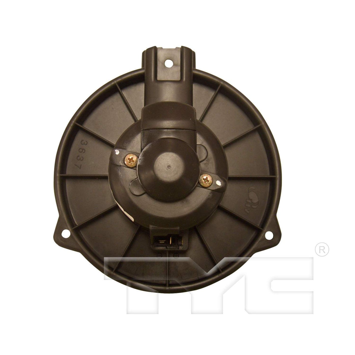 Top View of Front HVAC Blower Motor TYC 700039