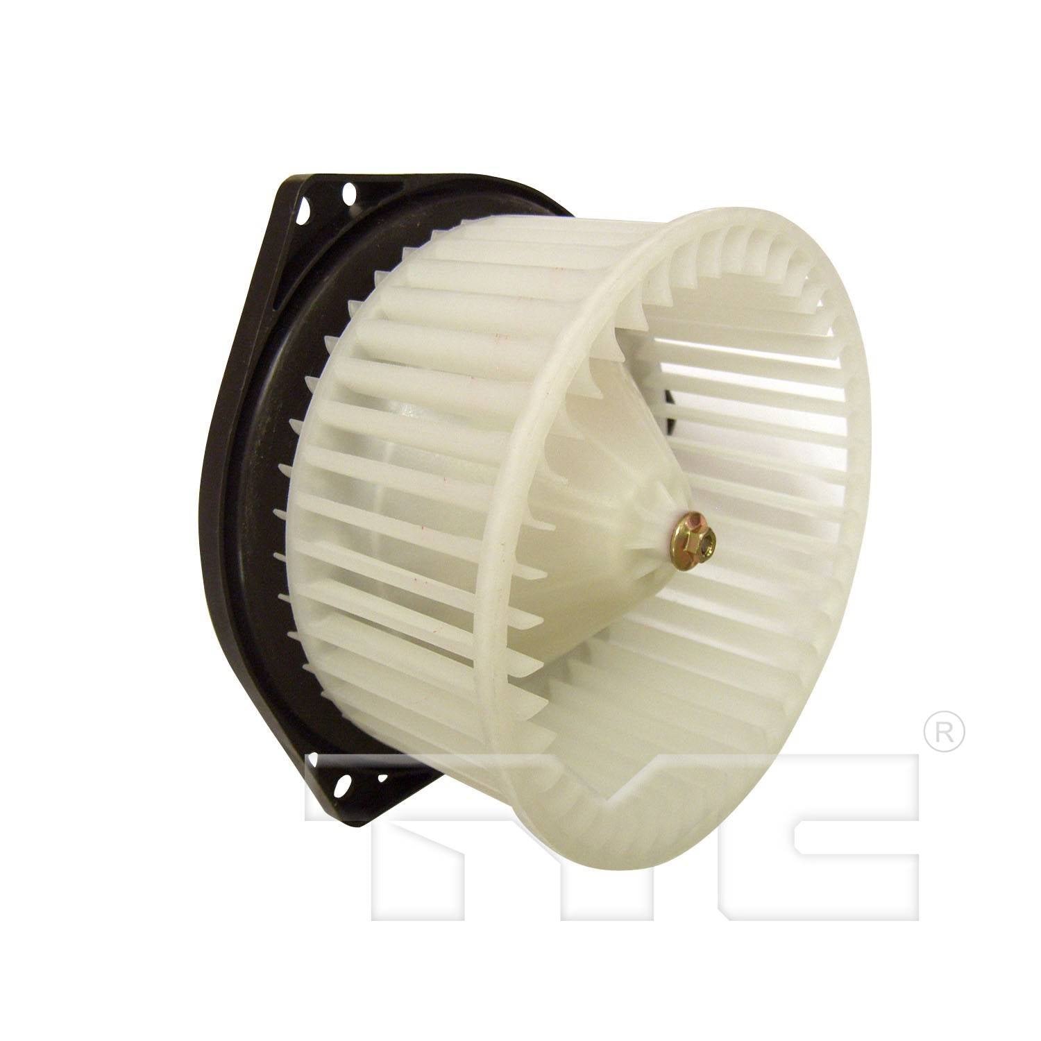 Back View of Front HVAC Blower Motor TYC 700050