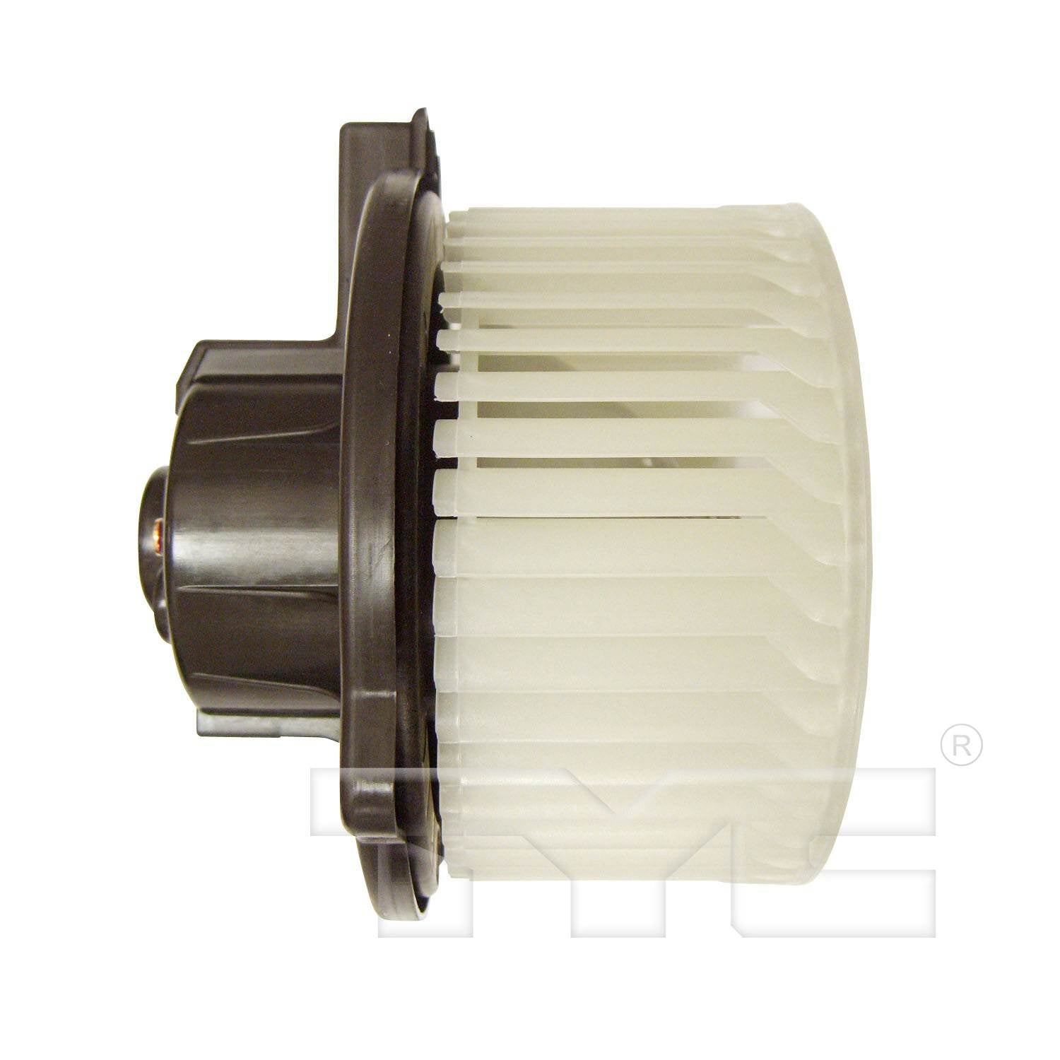 Angle View of Front HVAC Blower Motor TYC 700053