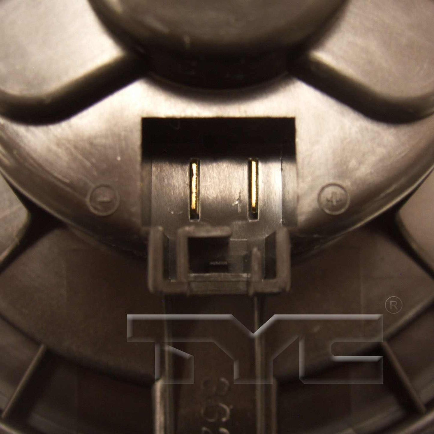 Side View of Front HVAC Blower Motor TYC 700053