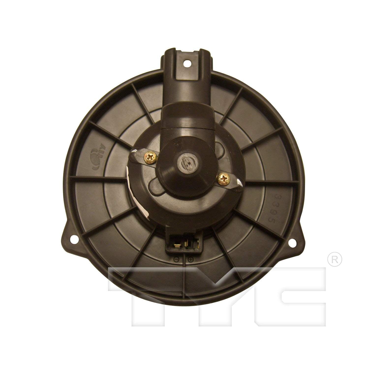 Top View of Front HVAC Blower Motor TYC 700056