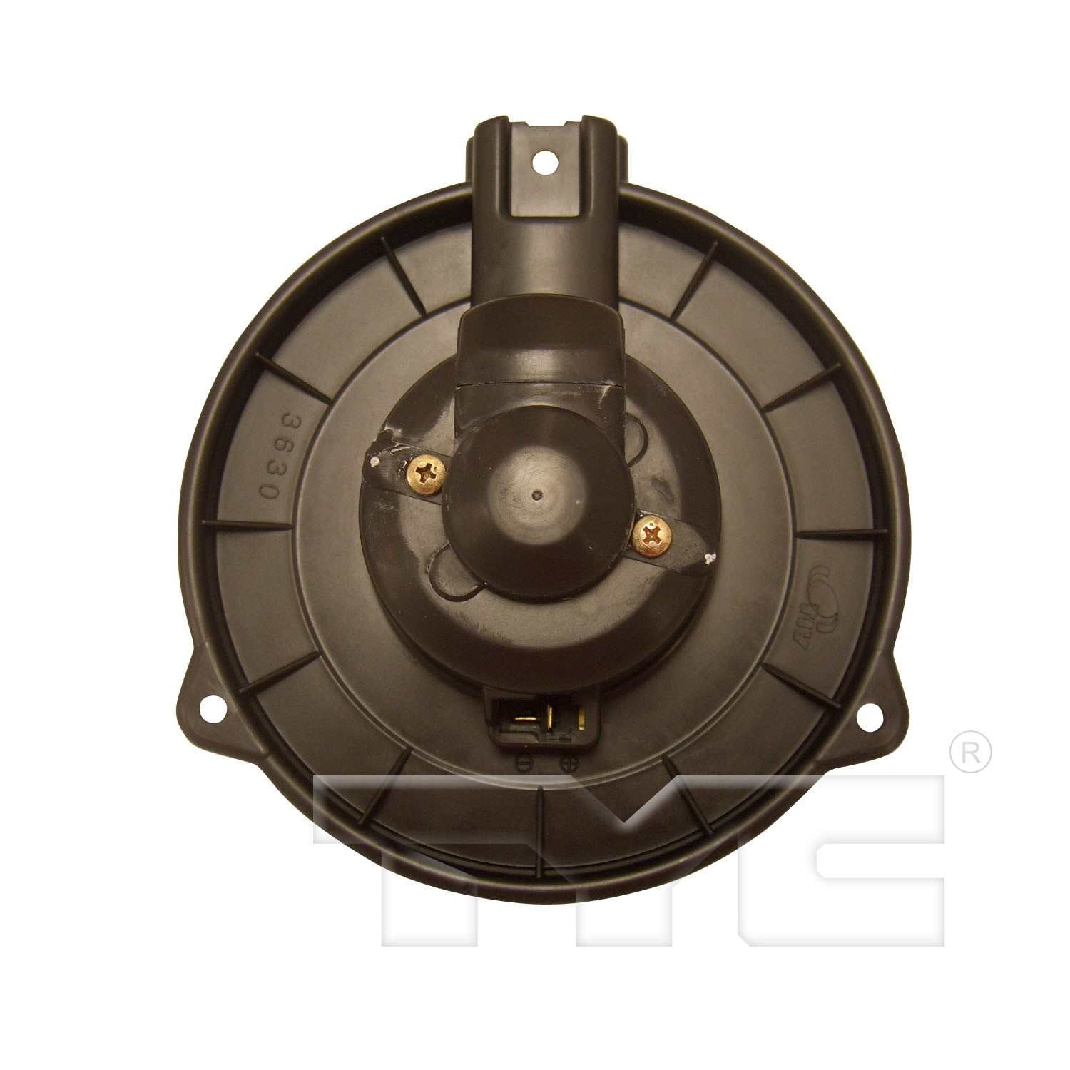 Top View of Front HVAC Blower Motor TYC 700057