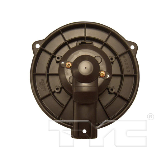 Top View of Front HVAC Blower Motor TYC 700058