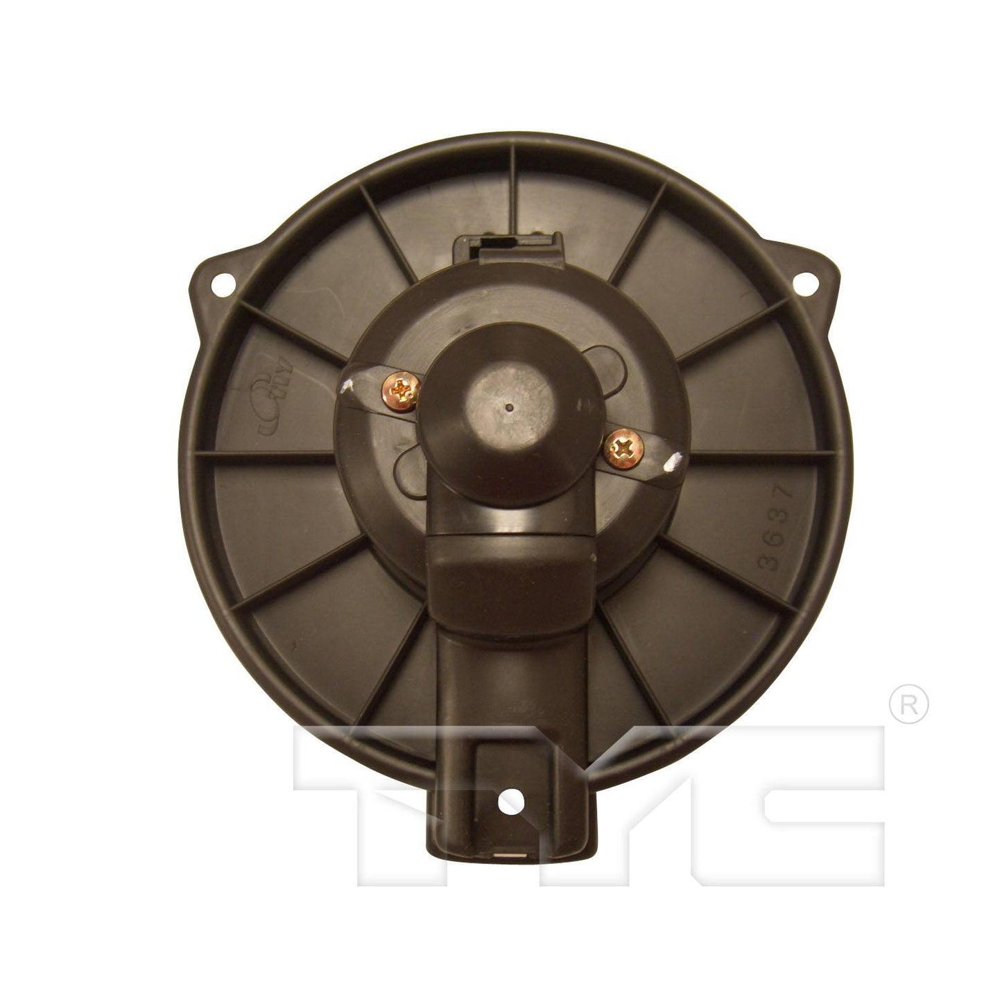 Top View of Front HVAC Blower Motor TYC 700059