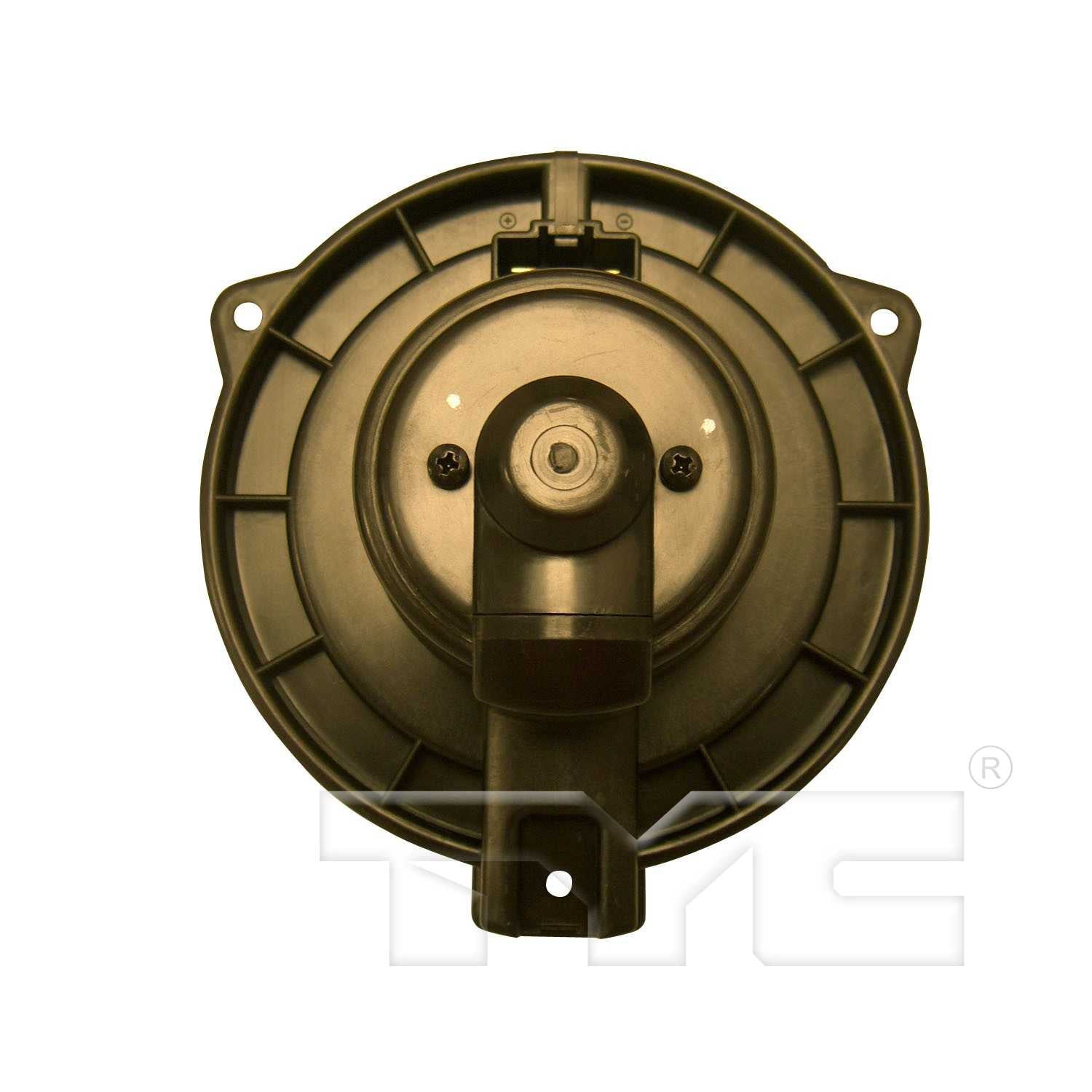 Top View of Front HVAC Blower Motor TYC 700061