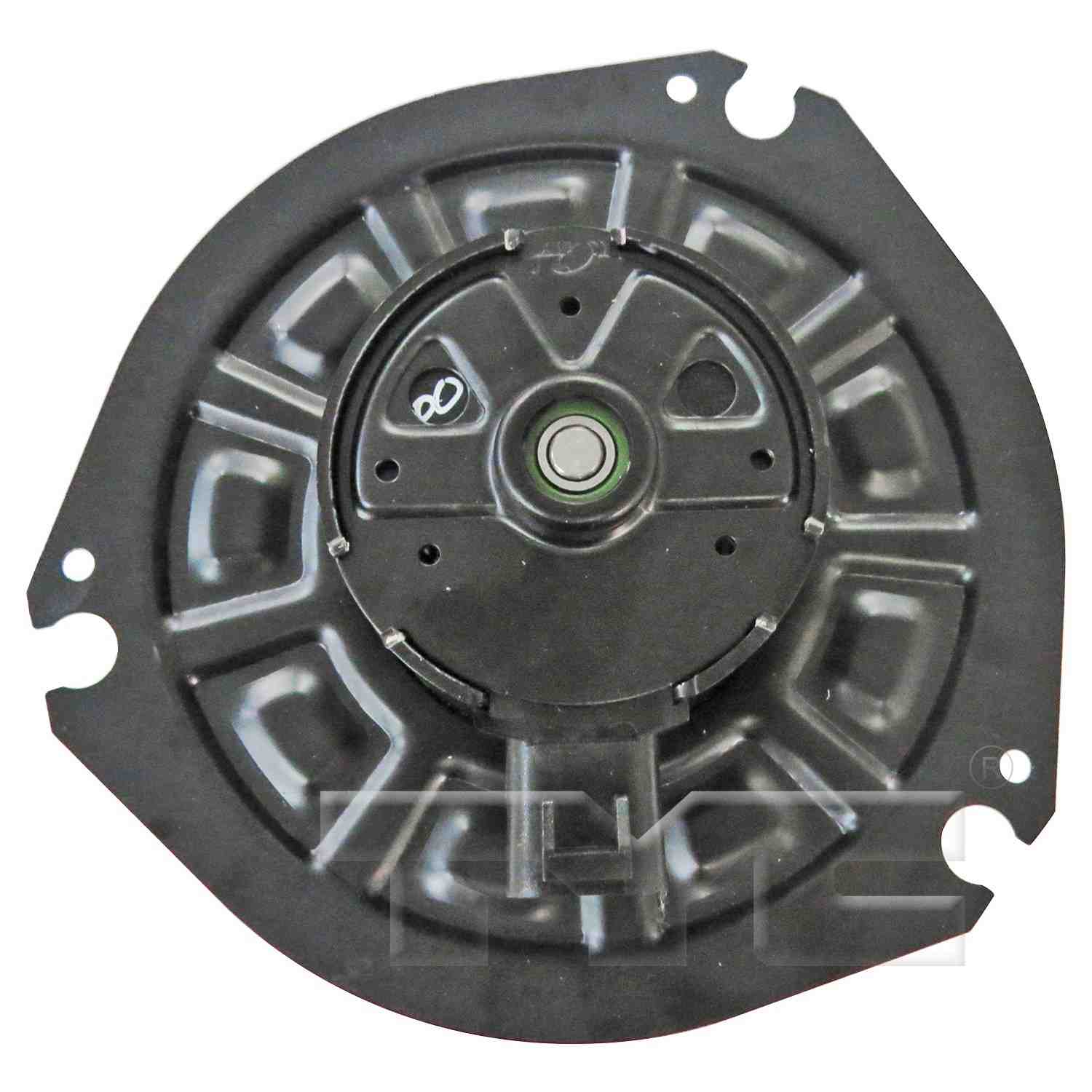 Side View of Front HVAC Blower Motor TYC 700067