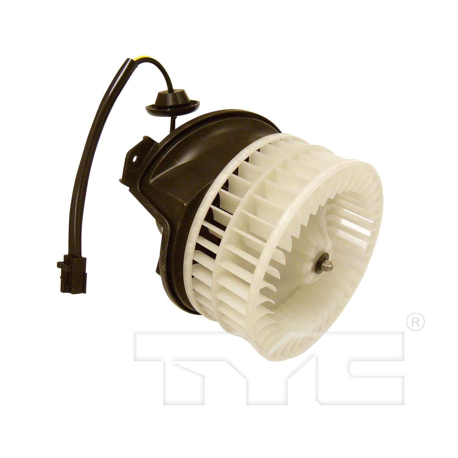 Back View of Front HVAC Blower Motor TYC 700070