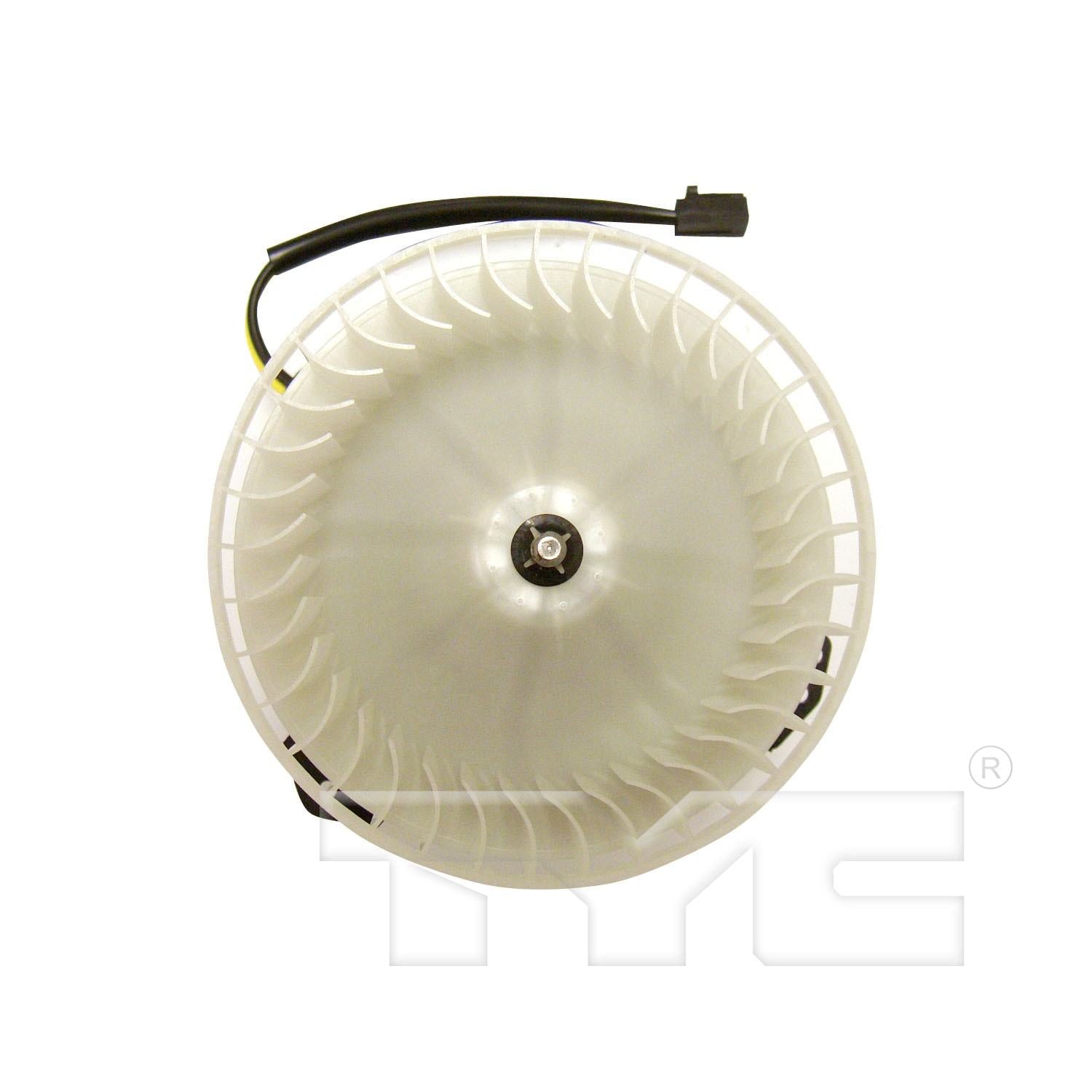 Front View of Front HVAC Blower Motor TYC 700070