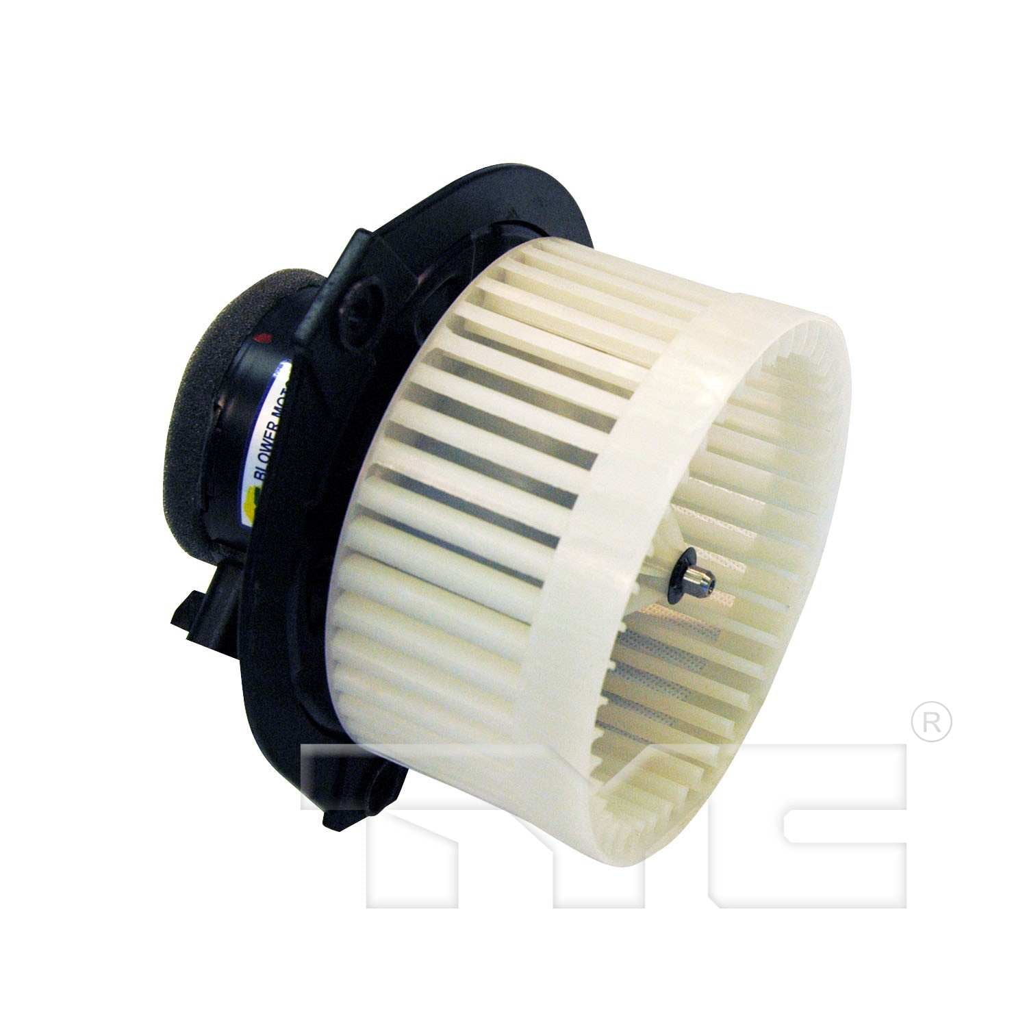 Back View of Front HVAC Blower Motor TYC 700073